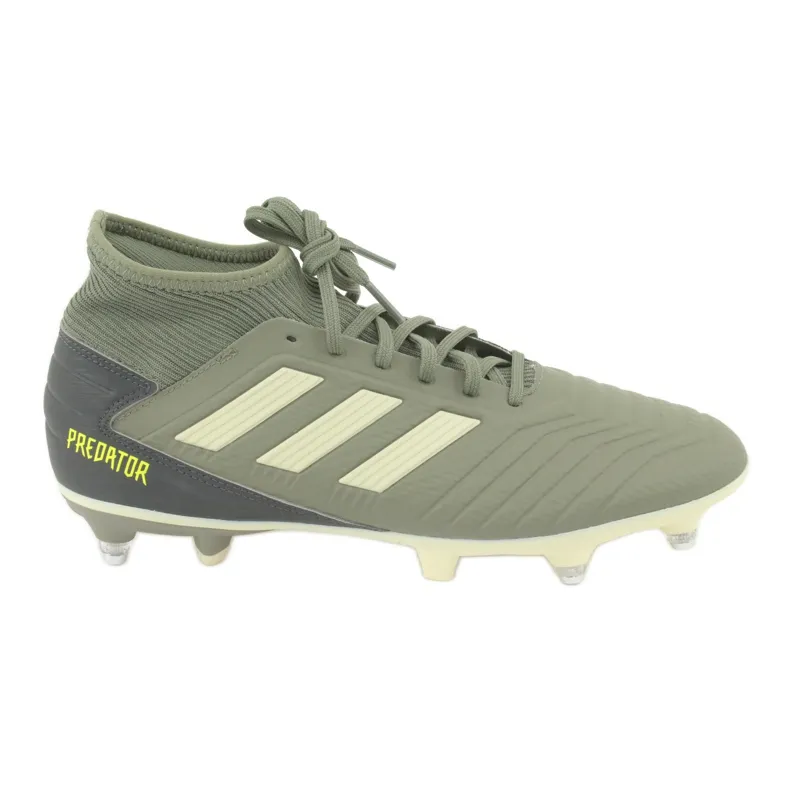 Adidas Predator 19.3 Sg M EG2830 voetbalschoenen groente