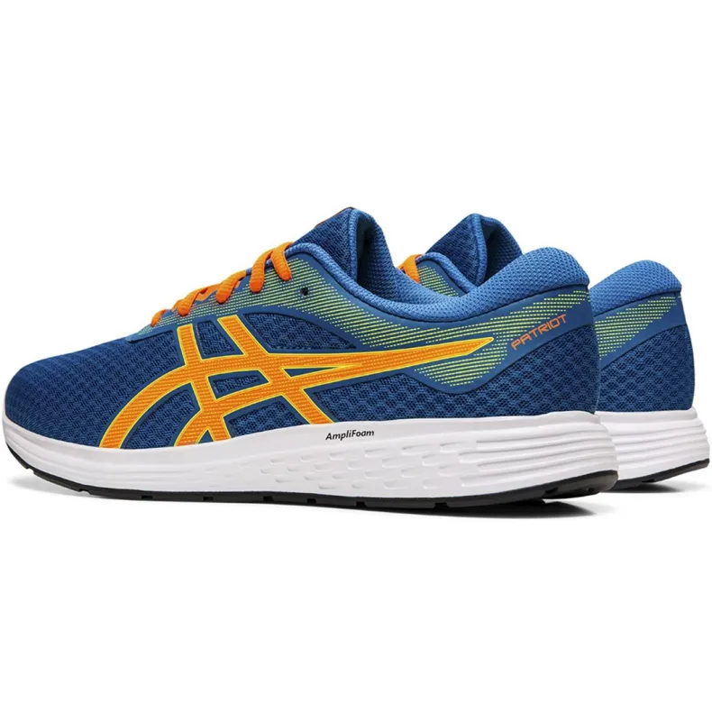 Asics Patriot 11 M 1011A568 401 hardloopschoenen blauw