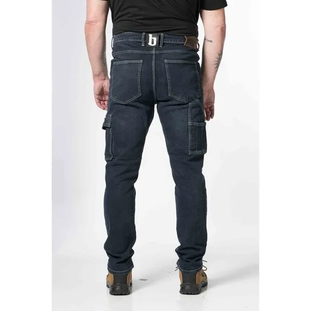 BRAM'S PARIS SPIJKERBROEK DAVID R12 MEDIUM BLUE W34L32