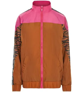 Cost:Bart Cardigan - Irina Track - Bruin/Roze