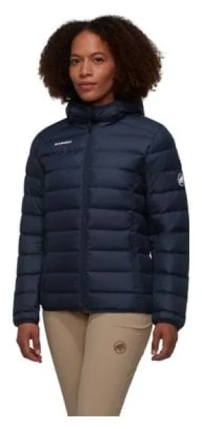 Dames Mammut Waymarker IN Donsjack met capuchon Blauw