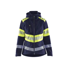 Dames Softshell Jack High Vis