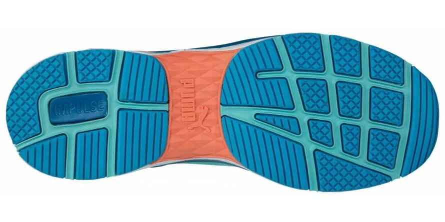 ESD veiligheidsschoenen S1, dames, PUMA SAFETY, BEAT WNS LOW, blauw