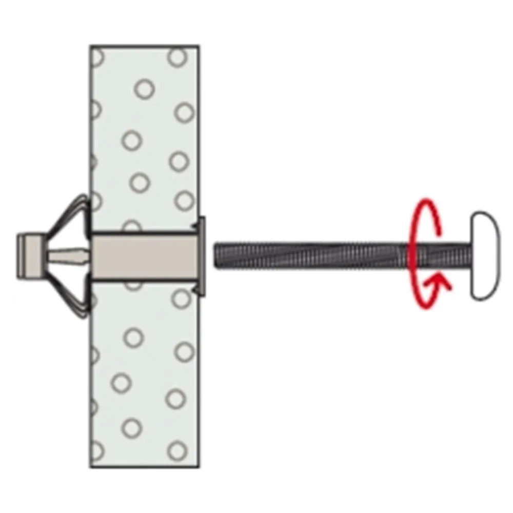 Fischer Hollewandplug HM 6 x 52 S