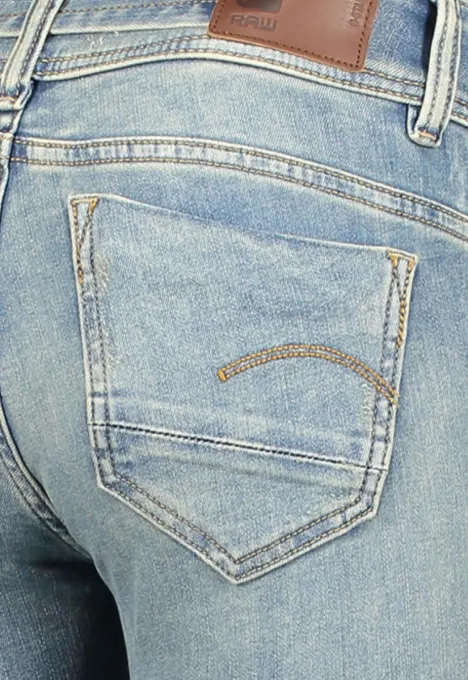 GSTAR RAW  D07145 MIDGE MID STRAIGHT JEANS D07145