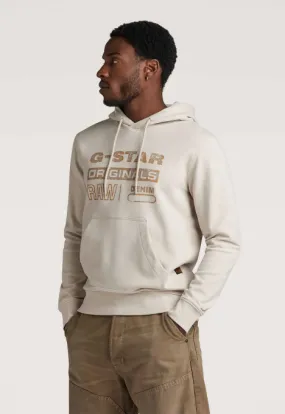 G-Star RAW  Distressed Originals Hoodie  D24414-D562