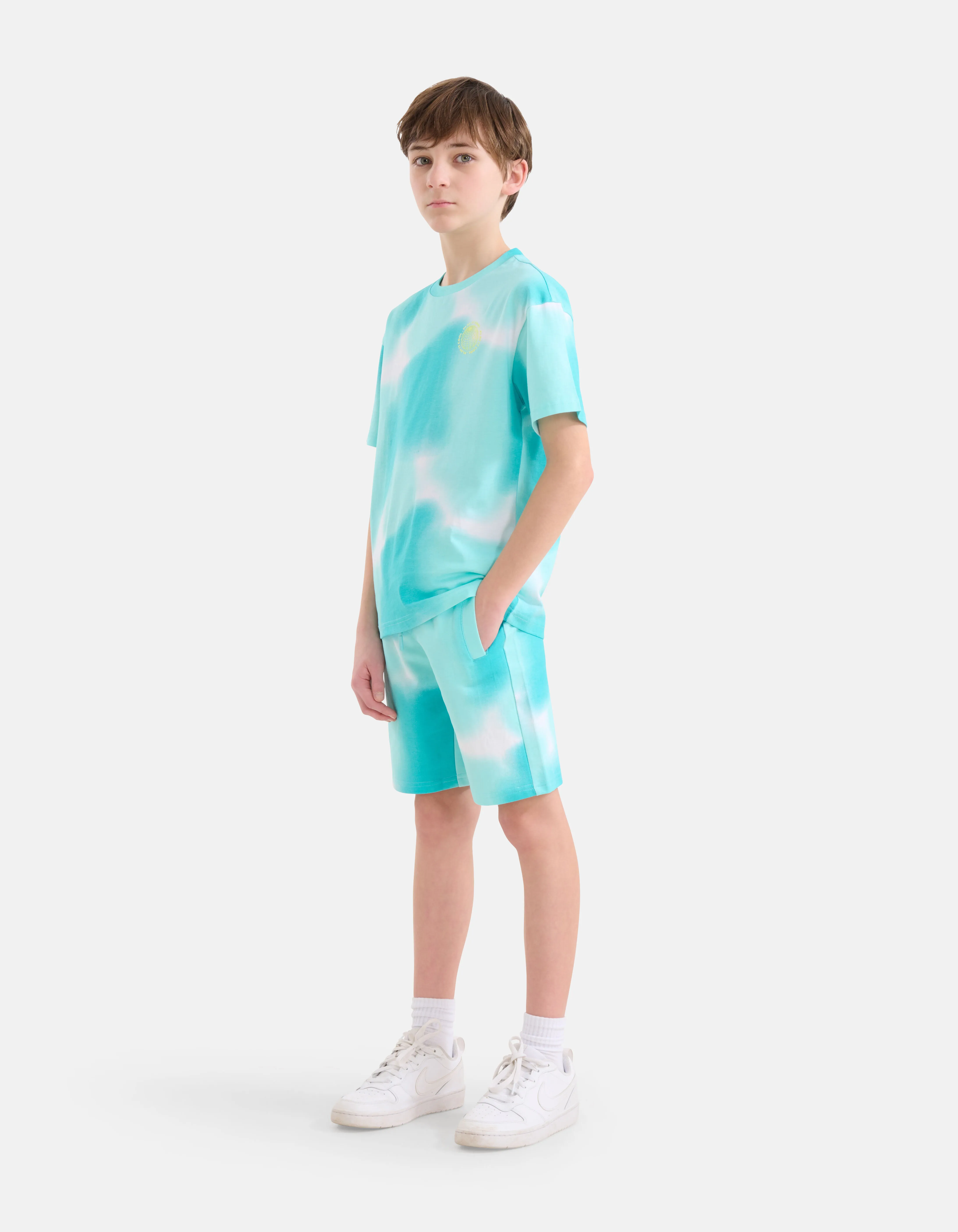 GRADIENT TSHIRT BLAUW