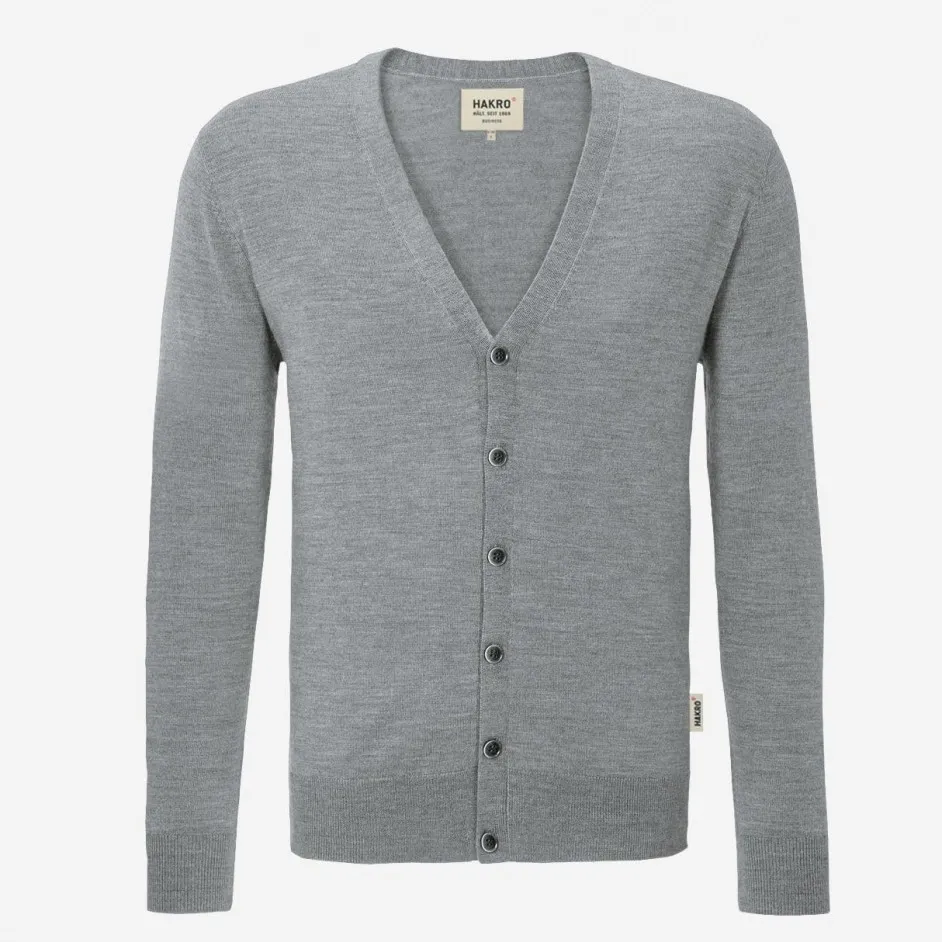 HAKRO CARDIGAN MERINO WOOL 150