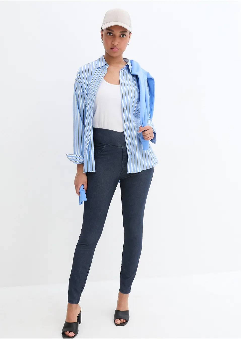 Legging in denim look   