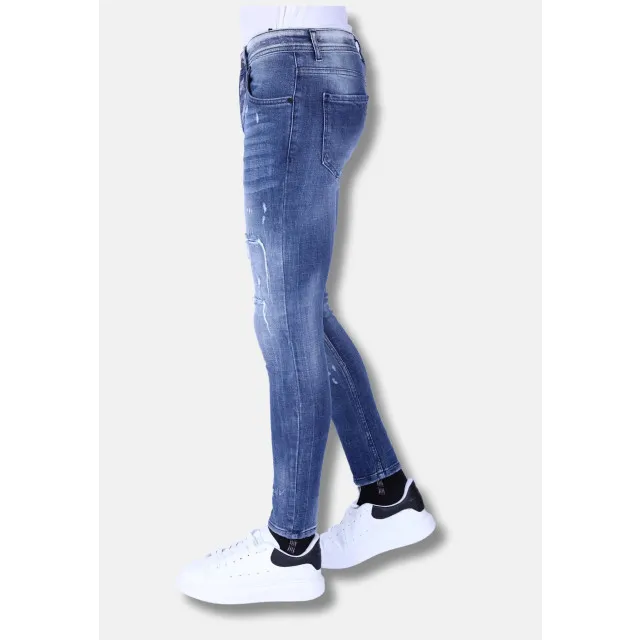 Local Fanatic Donker slim fit spijkerbroek 1097
