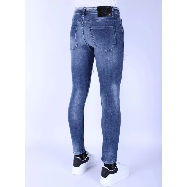 Local Fanatic Donker slim fit spijkerbroek 1097