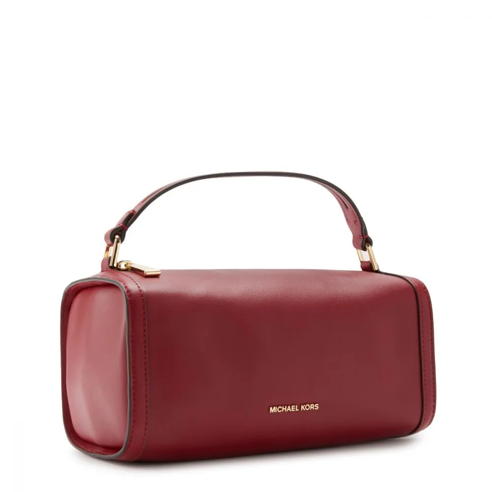 Michael Kors Orchard Red Leather Handbag