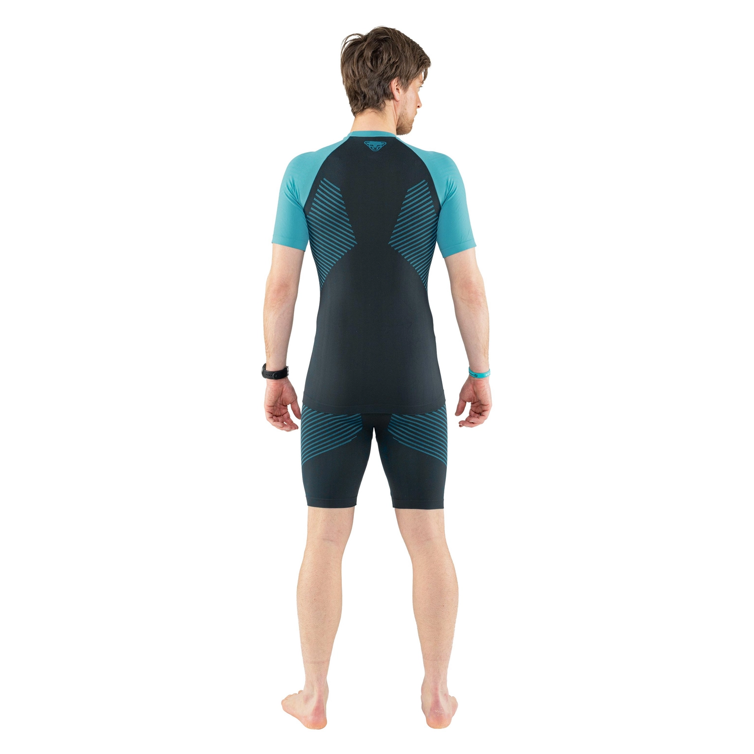 Ondershirt Dynafit Men Speed Dryarn M S/S Tee Storm Blue 3010