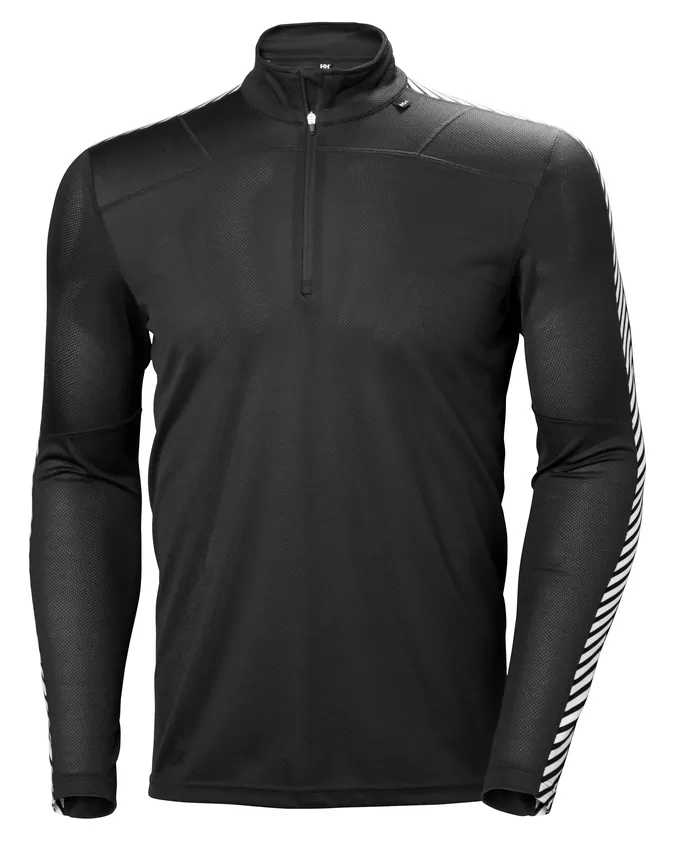 Ondershirt Helly Hansen Men Lifa 1/2 Zip Black