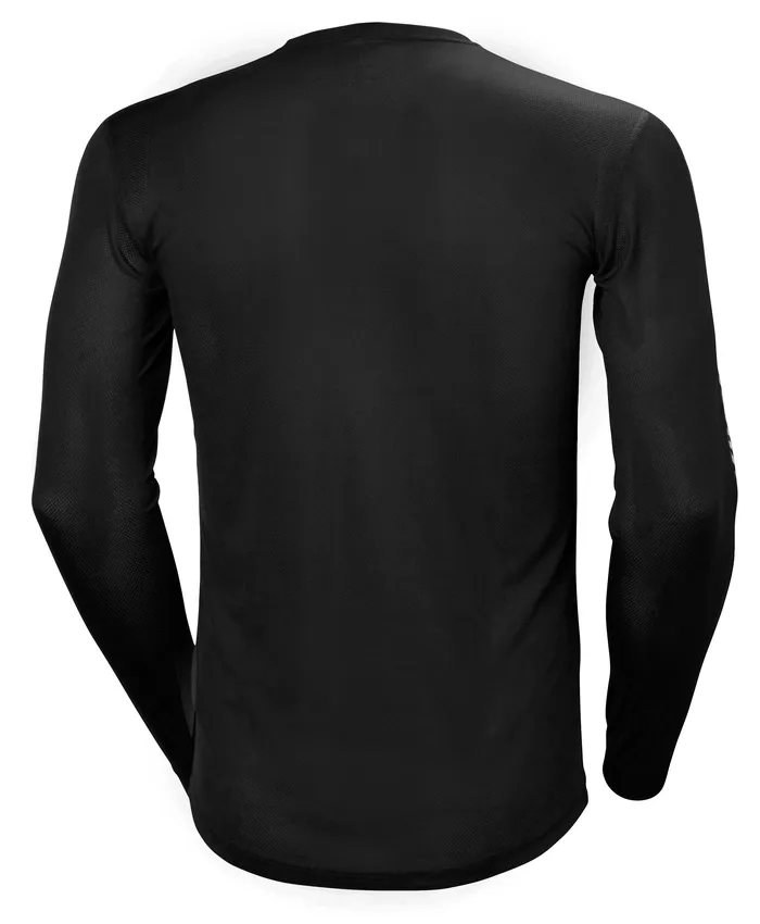 Ondershirt Helly Hansen Men Lifa Stripe Crew Black
