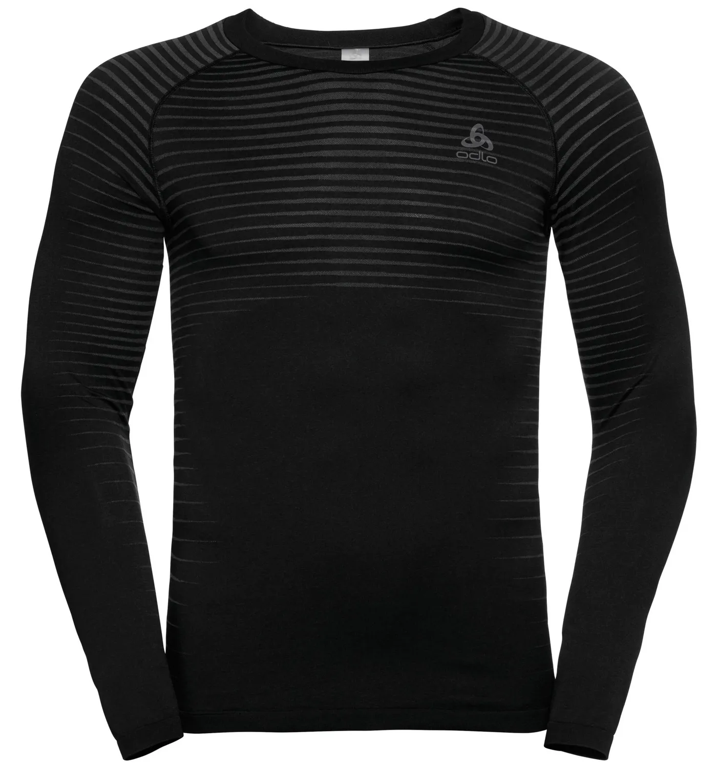 Ondershirt Odlo Men SUW Top Crew Neck L/S Performance Light Black