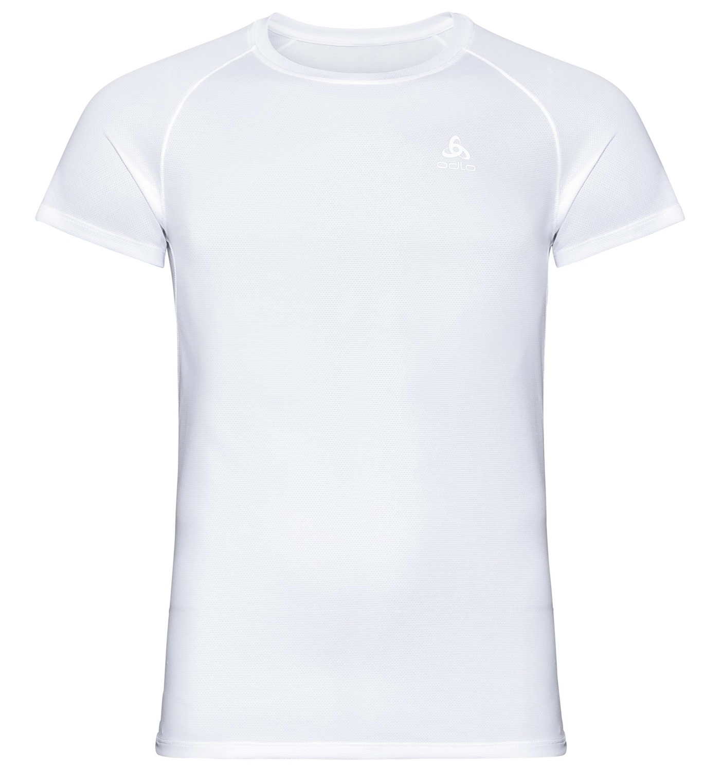 ONDERSHIRT ODLO MEN SUW TOP CREW NECK S/S ACTIVE FDRY LIGHT WHITE