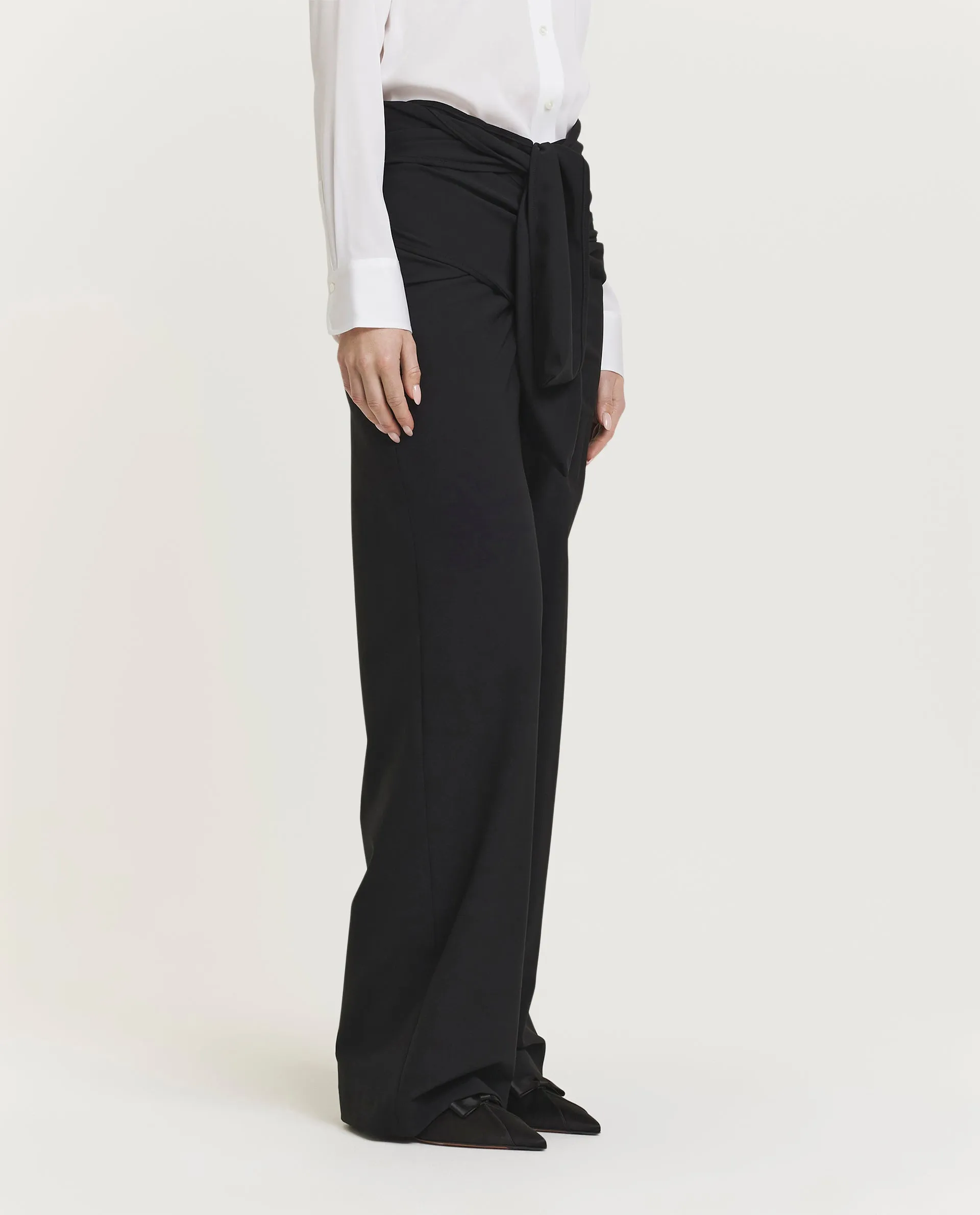 Pauw Wijde wollen broek