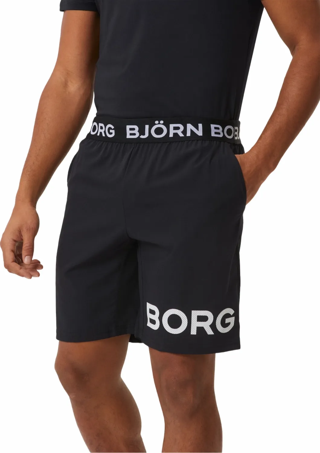 Sportbroek Björn Borg Men Borg Shorts Black Beauty