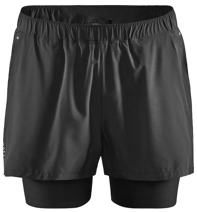 SPORTBROEK CRAFT MEN ADV ESSENCE 2IN1 STRETCH SHORTS M BLACK