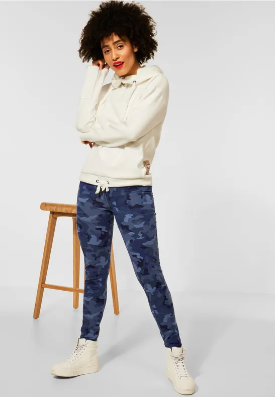 Street One Legging met camouflagepatroon