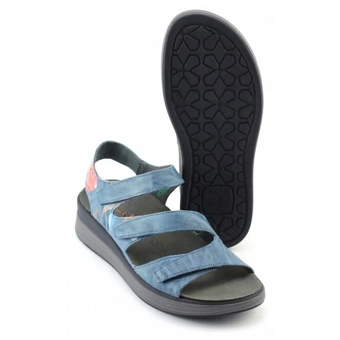 THINK 3000585 SANDALEN BLAUW