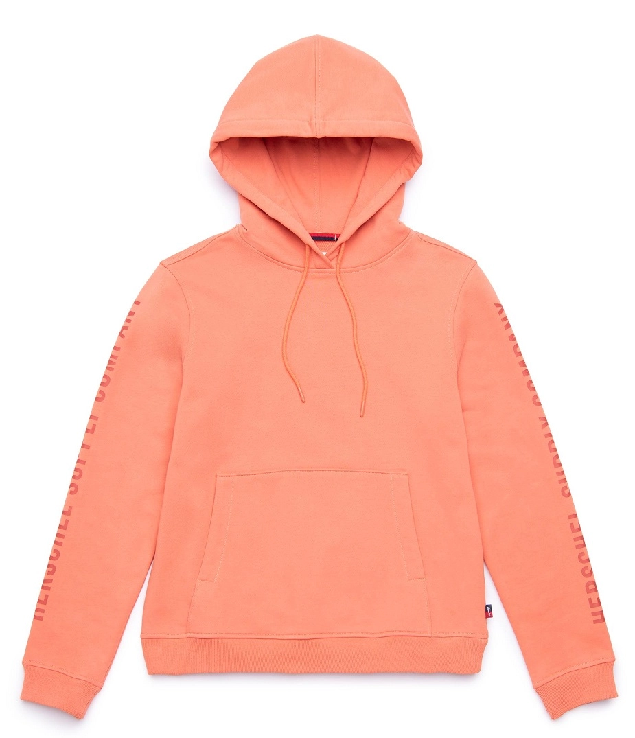 Trui Herschel Supply Co. Women's Pullover Hoodie Sleeve Print Carnelian Apricot
