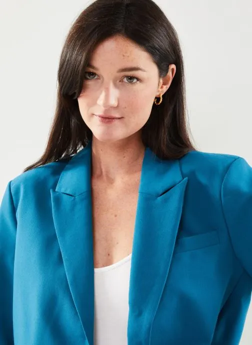      VILA VIMANONI L/S BLAZER/SU  BLAUW   