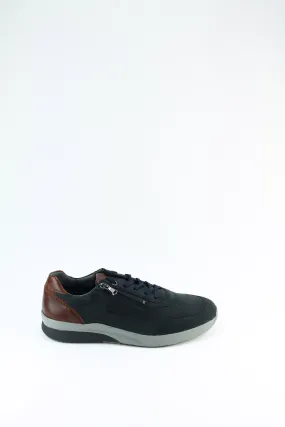 Waldlaufer 654001 Veterschoenen Blauw