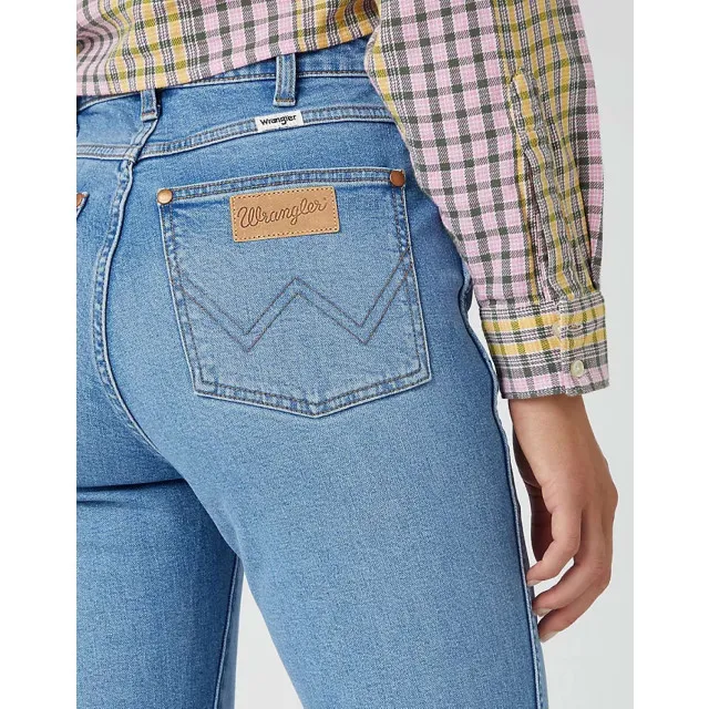 Wrangler Walker no intentions mid blue denim